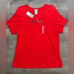 Old Navy NWT  Women’s 2005 USA 4th July Summer Deadstock Fitted Top Shirt Size XL Photo 0