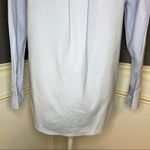 Theory  Drawstring Collar Button Down Shirt Photo 6