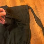 Apt. 9  skirt women’s XL black tiered  ruffle side zip with belt lined. Photo 4