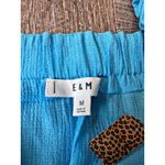 E & M Bright blue swing‎ tank top  size M NWT Photo 2