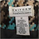 John Paul Richard VTG Uniform  Plaid Clueless Preppy Academia Blazer Jacket Sz 12 Photo 7