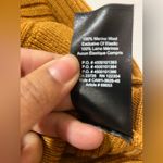 Babaton  Aritzia 100% merino wool Mustard Sweater medium Photo 4