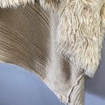 Charlie Paige  Cream Textured Poncho Photo 7