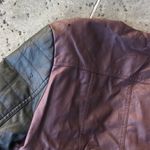 Bernardo LG B Collection Burgundy moto Jacket Photo 4