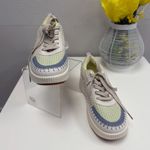 Nicole Miller  Multicolor Platform Sneakers - Size 9 Photo 1