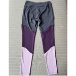 CALIA by Carrie Underwood‎ Colorblock Leggings Gray Purple Mesh Size Medium Photo 5