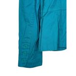 Ann Taylor Loft Women's Jacket Ribbed Blazer Long Sleeve Notched Collar Blue 8 Photo 8