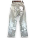 Abercrombie & Fitch NWT Jeans 25 0R High-Rise 90s Curve Love Relaxed Silver Photo 5