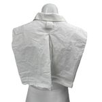 Urban Revivo White Sleeveless Chain Necklace Button Down Crop Shirt Tank Top 6 Photo 1