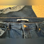 Celebrity Pink Women’s‎  HI Rise medium wash distressed Jeans Size 21/35 NWOT Photo 4