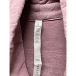 Lululemon Women Coast Easy Wrap Jacket Sz 8 French Terry Heathered Misty Merlot Photo 4