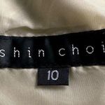 Shin Choi Women's Pinstripe Knee Length Dress Size 10 Business Photo 5