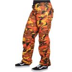 Zumiez Rothco Orange Camo Cargo Pants Size Small Photo 10