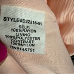 Peach Love California  Blush Lace Dress Size M NEW Photo 7