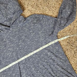 Apt. 9  Women's Gray Hooded Shirt Size Large Athletic Comfortable Photo 3