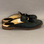 Sperry hunter green Leather Tassel mules women’s size 8.5 classic feminine Photo 3