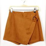 Boutique Camel Skort Skirt Size Small NWOT Orange Photo 0