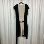 Eloquii Black&White Colorblock Midi Dress Sz.14 NWT Photo 7