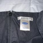 Old Navy  Black Linen Cami Dress size 8‎ Photo 2