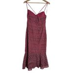 Likely  Darby Lace Midi Dress Mauve Pink Photo 7