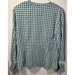 Carolina belle  Women's Button Down Blouse‎ Long Sleeve Geometric Print Size L Photo 1