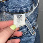 Levi's Vintage Jeans 550 Relaxed FIt Tapered Leg High Rise Mom Jeans 30" waist Photo 9