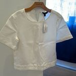 Banana Republic BNWT  cropped denim top size M Photo 0