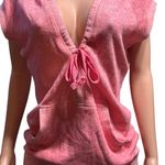 Pulp short sleeve hooded pink tee top M Size M Photo 2