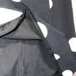 Karl Lagerfeld KARL LAGERFIELD size 4 women's dress black white dots lined zips closed up back Photo 4