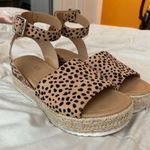 Altar'd State Leopard cheetah print espadrille platform sandals Photo 4