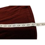Xhilartion Medium burgundy Red Long sleeve Tee shirt 31k Photo 4