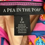 A pea in the pod Women’s  One Piece Maternity Ruffle Tie Back Swimsuit Size Small Photo 5