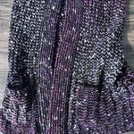 BCBG Maxazria Cardigan Sweater‎ Womens S Multicolor  Hooded Alpaca  Mohair Knit Photo 8