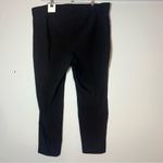 Talbots Portland Dress Pant Black Size 22W Slim Leg Ankle Length NWT Trouser Photo 4