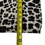 ZARA Knit Multicolor Knit Animal Print V-Neck Blouse Women Top Medium | 57-33 Photo 3