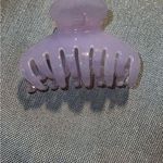 Chic Lavender Hair Claw Clip Purple Photo 0