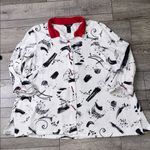 Ali Miles Red and White Jacket Size XL Photo 1