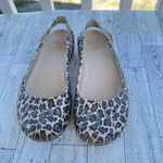 Crocs Kadee Leopard Slip On Ballet Flats Women’s Size 6M Shoes Photo 2