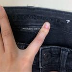 American Eagle Black Super Hi-Rise Distressed Crop Jegging Size 0 Photo 5