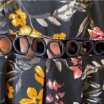 J.O.A. Floral Blue Midi Dress Photo 8