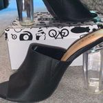 Bamboo Lucite Mule Heels Photo 0