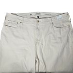 J.Crew Slim Wide Leg Cream Cotton Blend Pants Size 37 NWT Photo 2