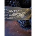 ZARA  Sweater Women Small Black Open Knit‎ V Back Fringe Sides Short Sleeve Tunic Photo 11