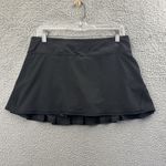 Lululemon  Run Pace Setter Skirt Skort Black Athletic Tennis Golf Women's 8 Photo 1