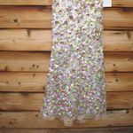 Mac Duggal 6153 Multicolor Sleeveless Floral Paillette Embellished Mesh Gown Photo 10
