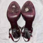 Prada Vintage Heels Size 38 Tan Brown Copper Metallic Leather. Photo 11