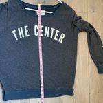 Sol Angeles  The Center navy crewneck sweatshirt boat neck pullover vintage wash Photo 3