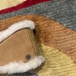 UGG Like-New  Australia Women’s Suede Reversible Shearling Headband Chestnut S/M Photo 1