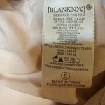 BLANK NYC  Women's Cream Leather Jacket Photo 6