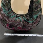 From India To You | Elegant Beaded Shoulder Bag w/ Velvet Black Bow Photo 8